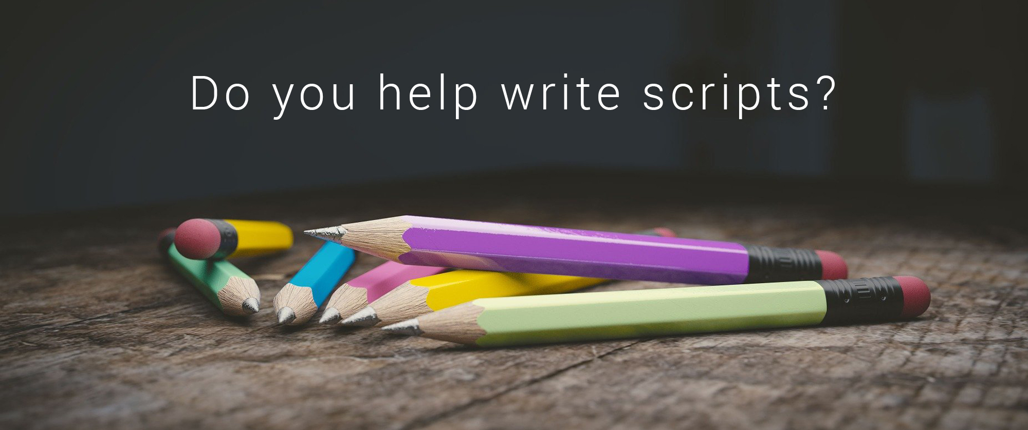 Write Scripts for video production in Phoenix